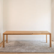 Dita solid oak extending dining table | VESKOR