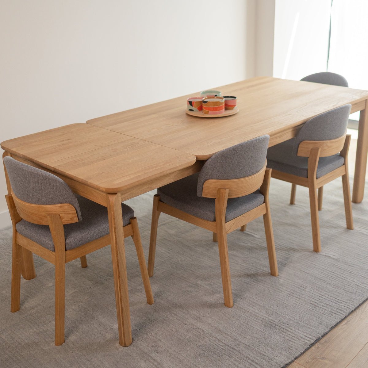 GOLF solid oak extendable dining table | VESKOR