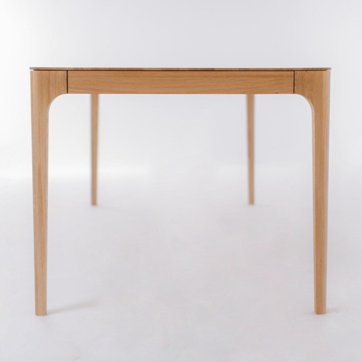 Mesa de comedor fija madera maciza de roble CREATIV | VESKOR