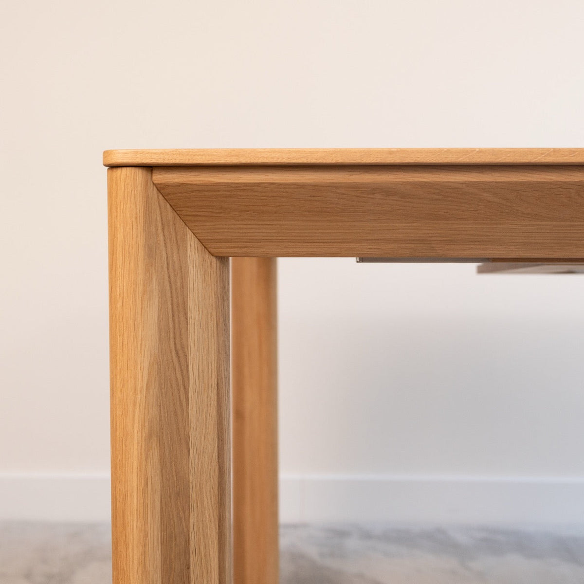 Mesa de comedor fija madera maciza de roble DITA | VESKOR