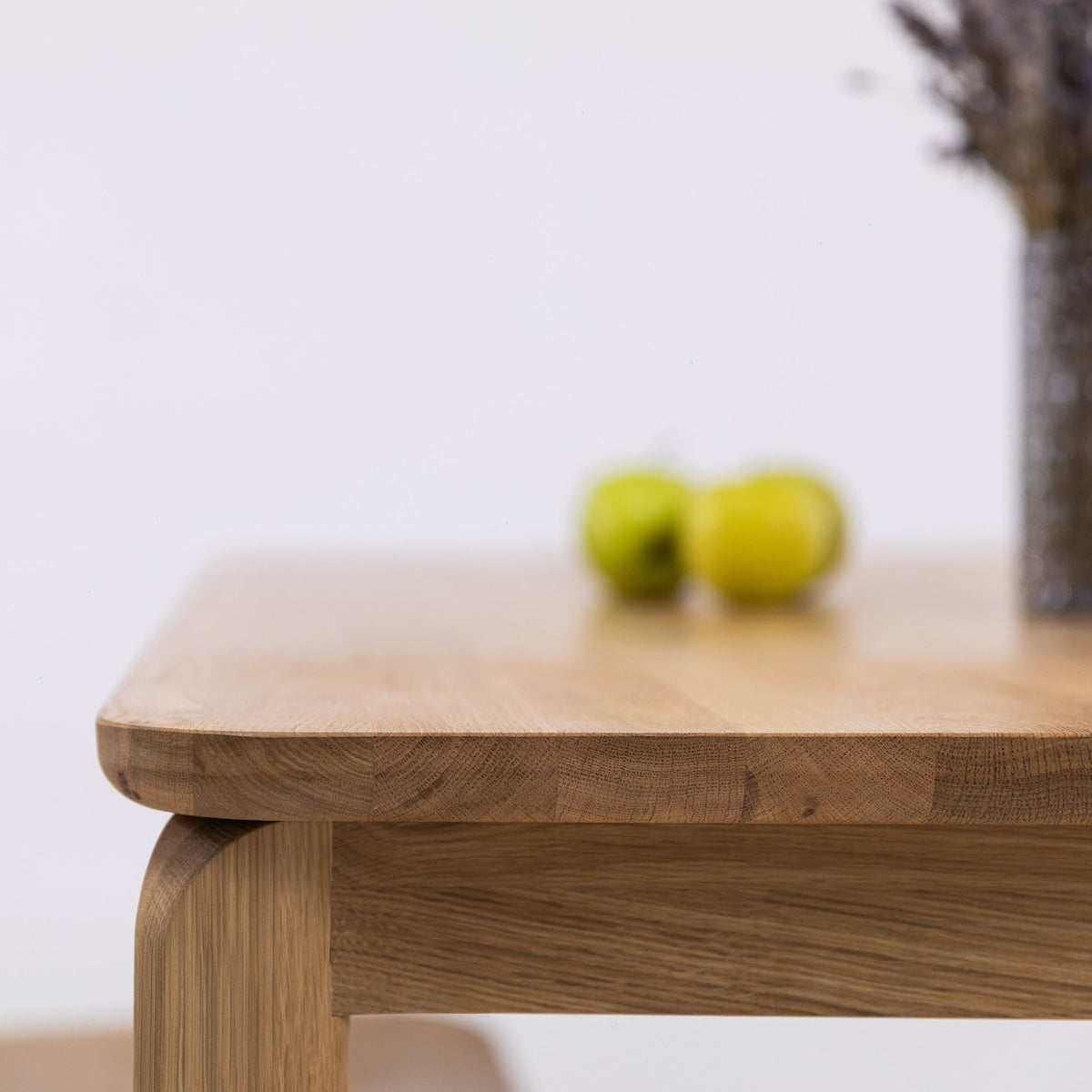 Mesa de comedor fija madera maciza de roble GOLF | VESKOR