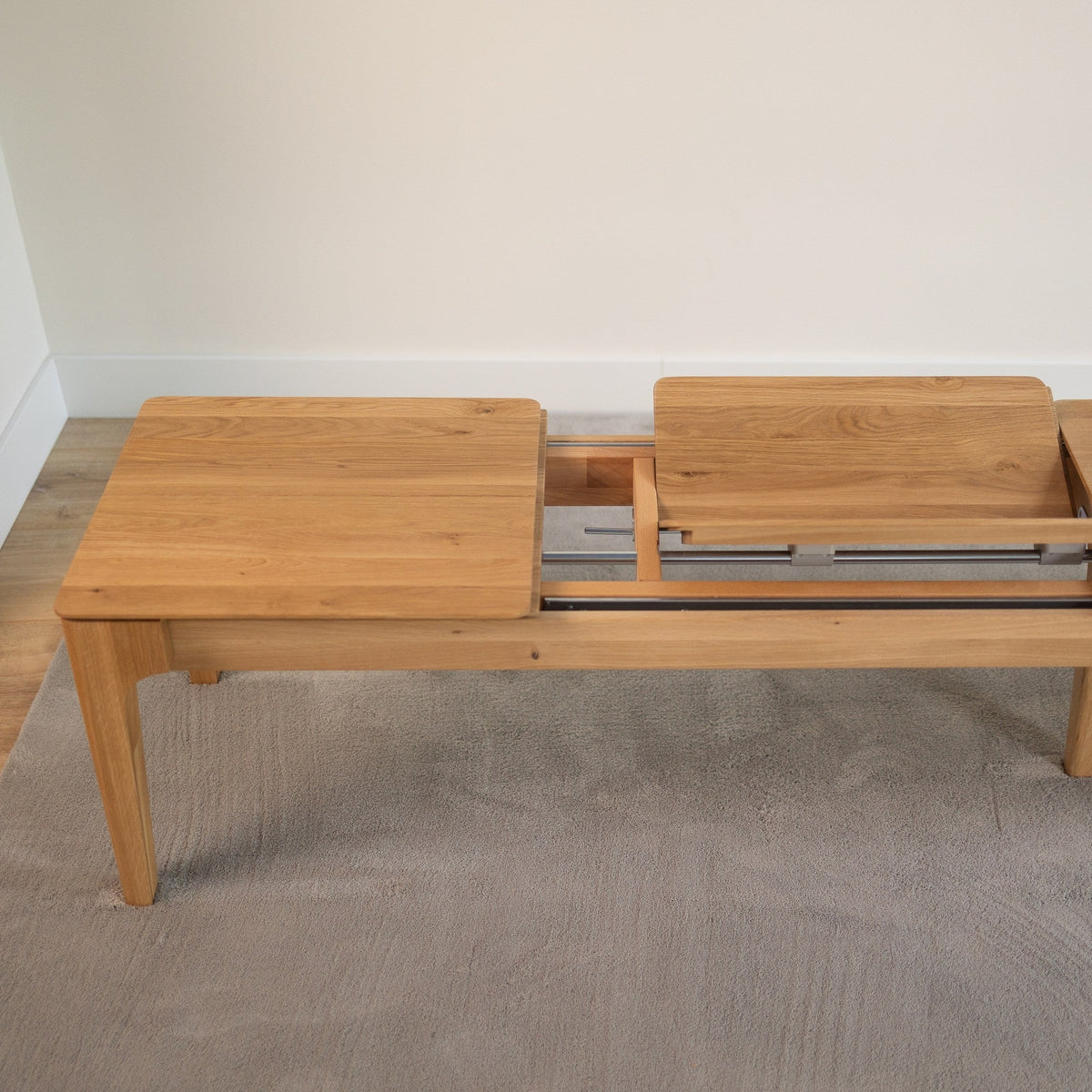 Creativ extendable solid oak bench | VESKOR