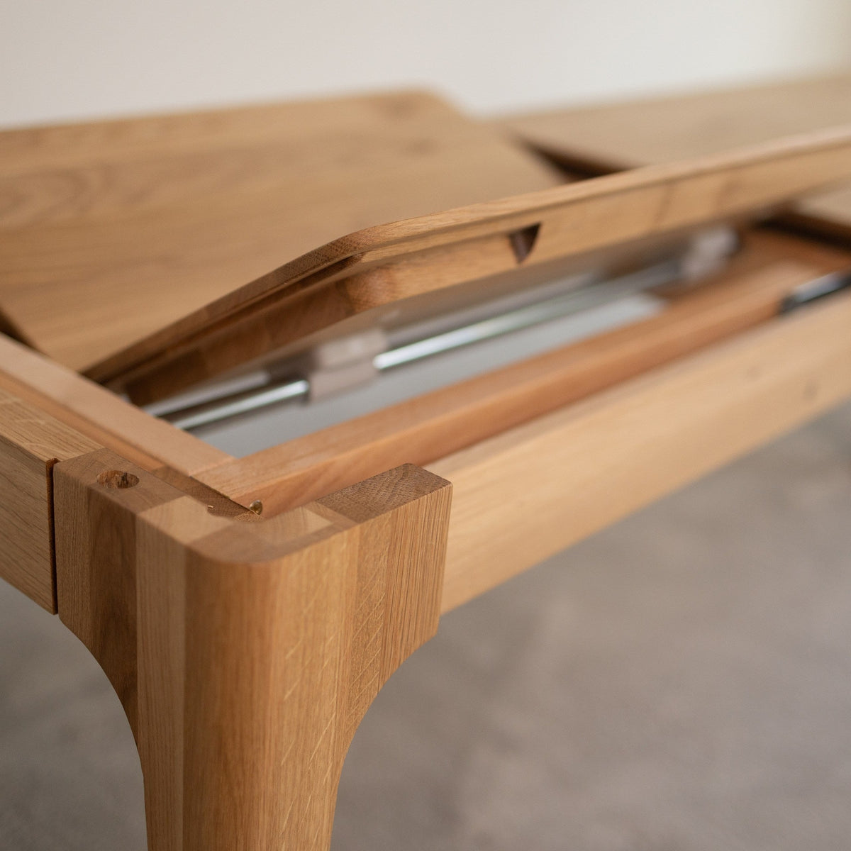Creativ extendable solid oak bench | VESKOR