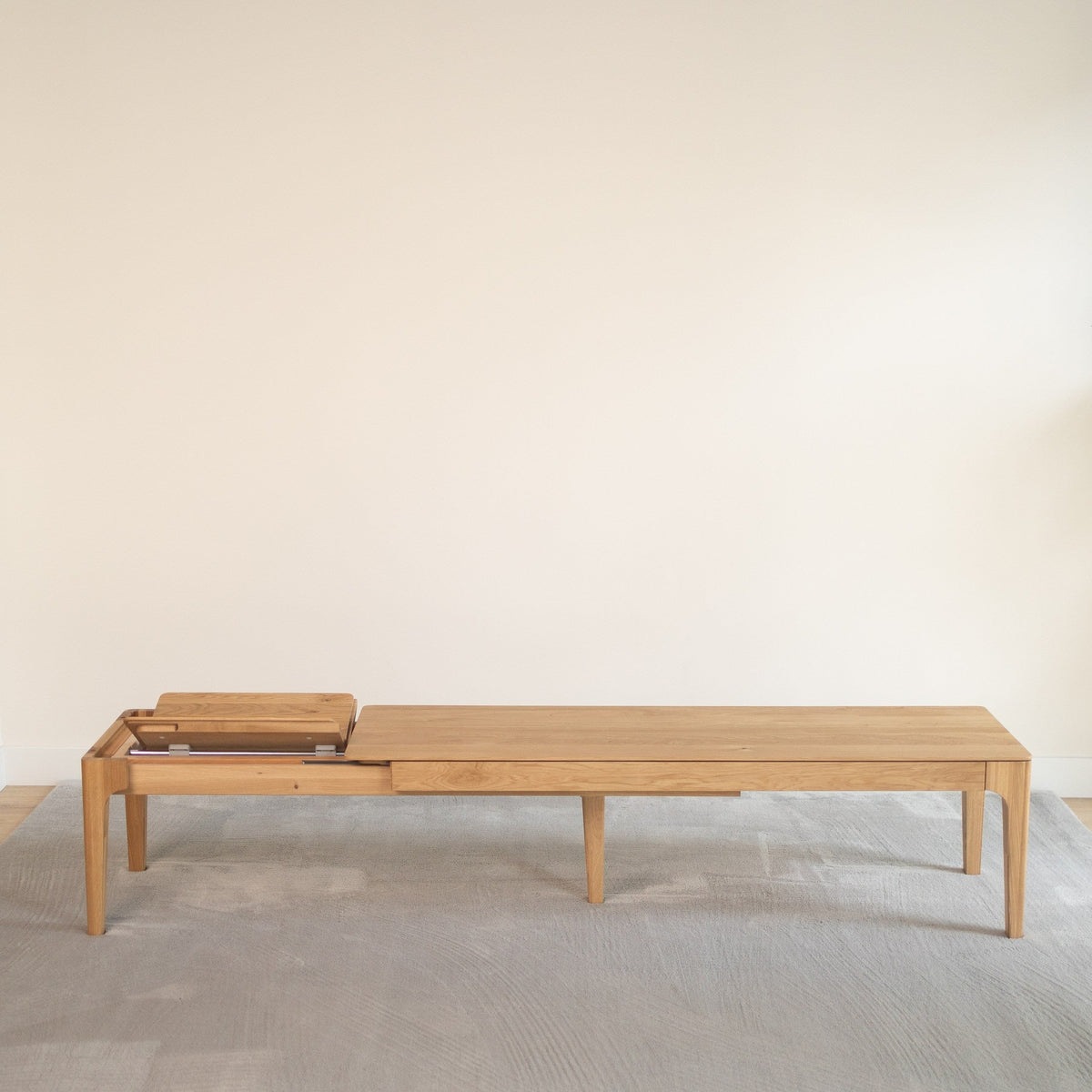 Creativ extendable solid oak bench | VESKOR