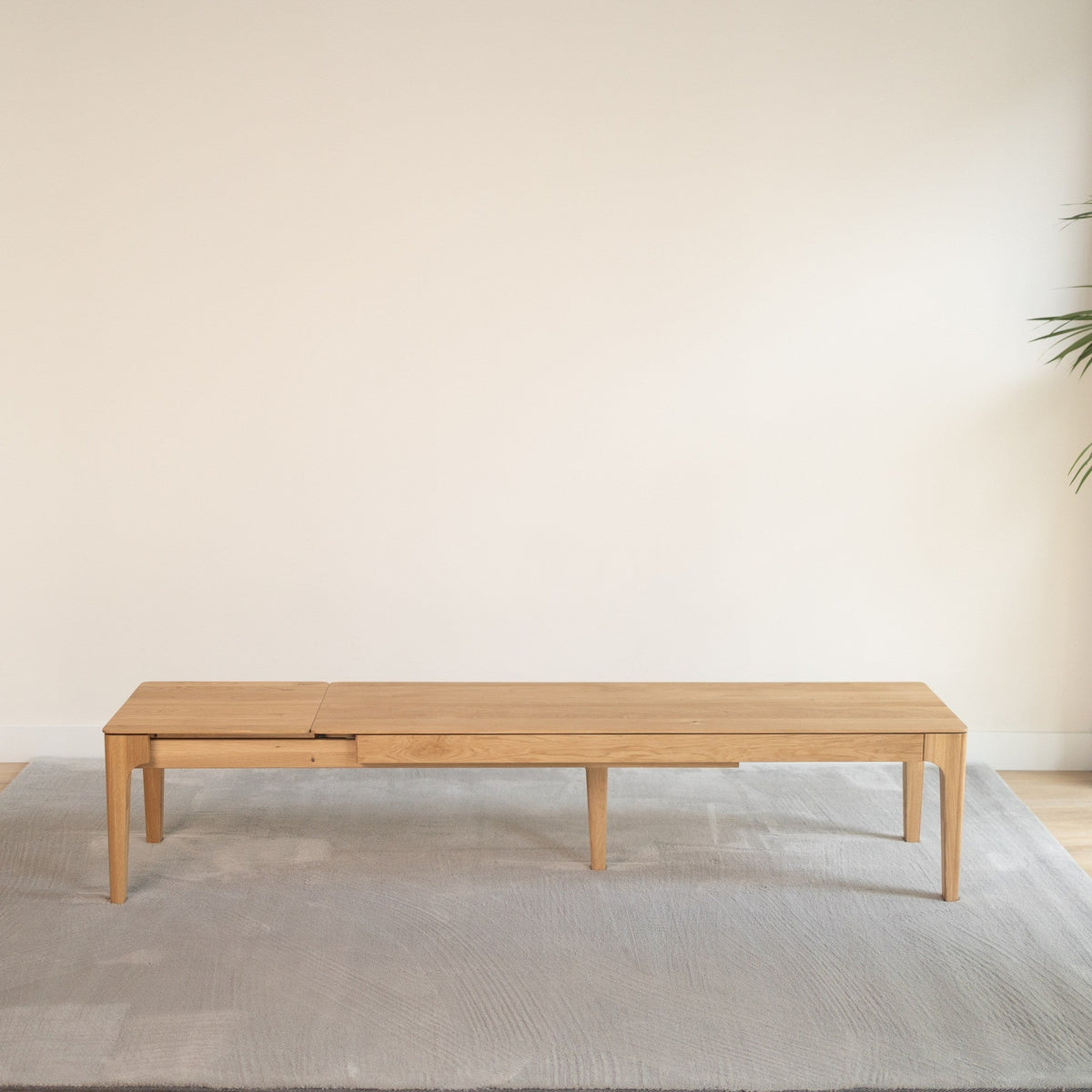 Creativ extendable solid oak bench | VESKOR