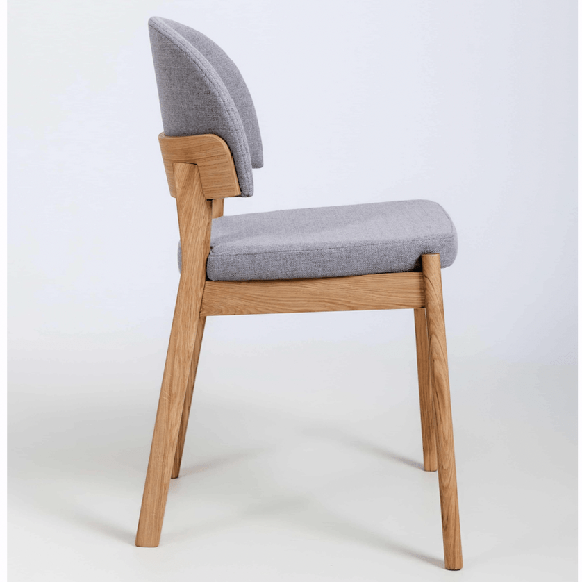 Pack de 2 o 4 sillas de madera maciza de roble Astrid | VESKOR