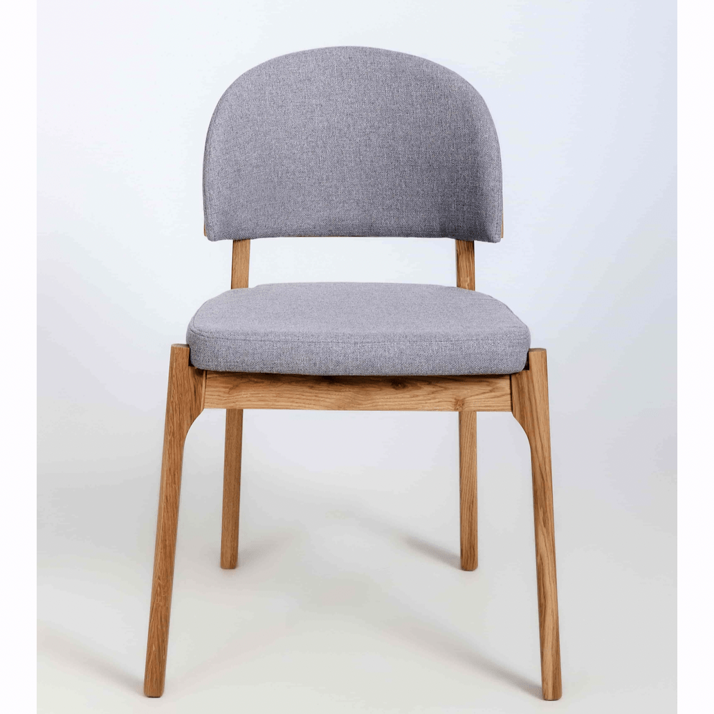 Pack de 2 o 4 sillas de madera maciza de roble Astrid | VESKOR