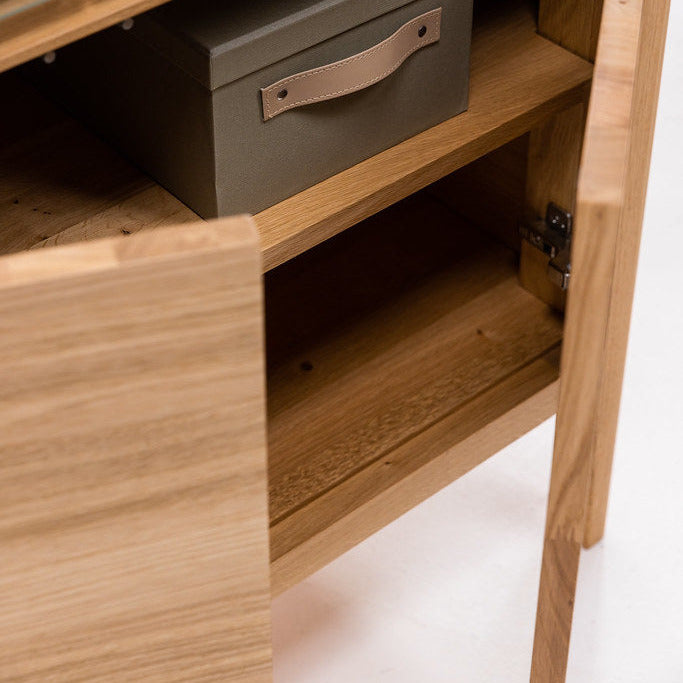 Vitrina de madera maciza de haya CREATIV | VESKOR