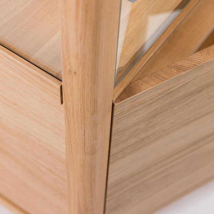 Vitrina de madera maciza de haya CREATIV | VESKOR