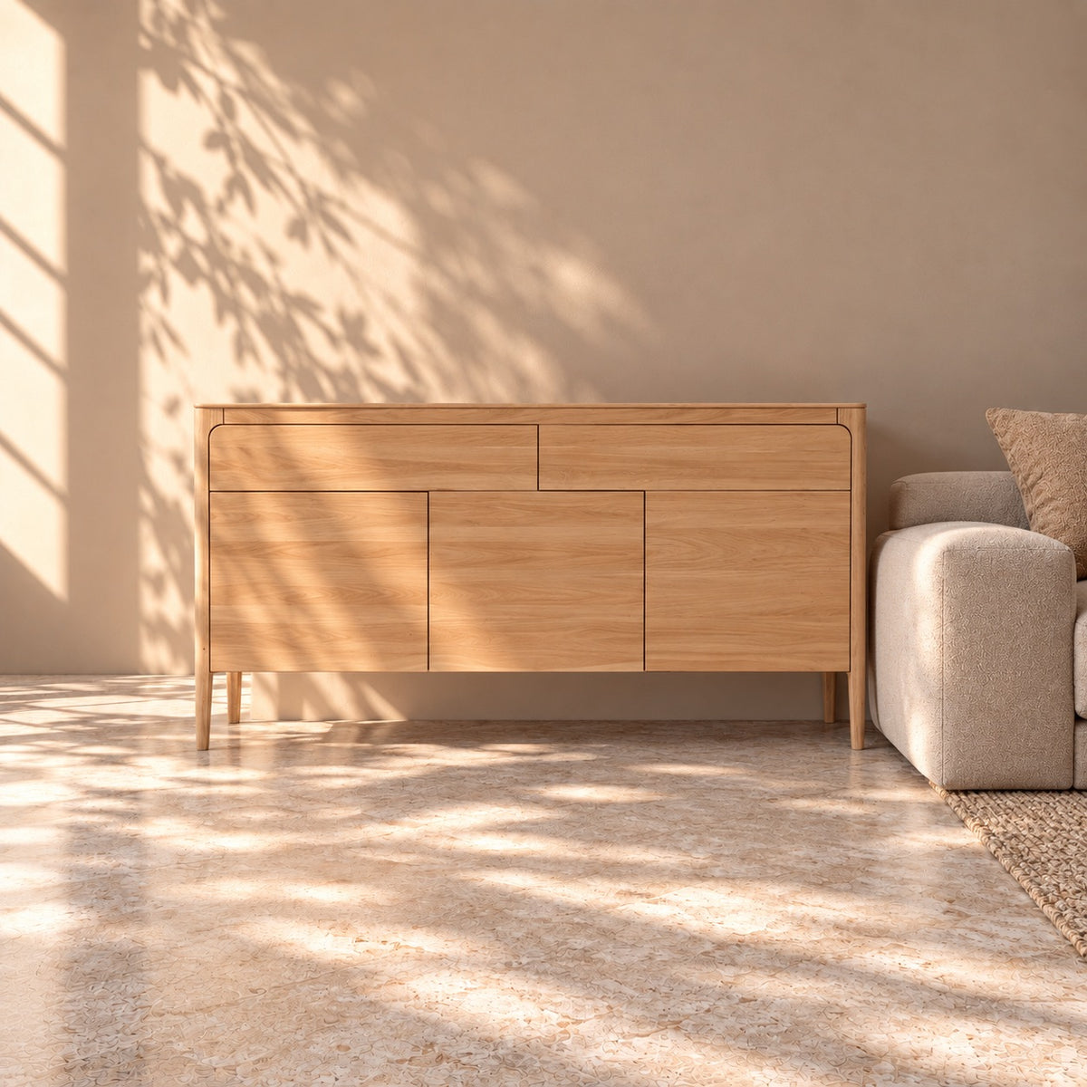 Aparador de madera maciza haya CREATIV 90 | VESKOR