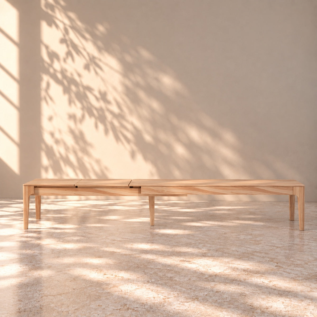 Banco extensible de madera maciza haya CREATIV | VESKOR