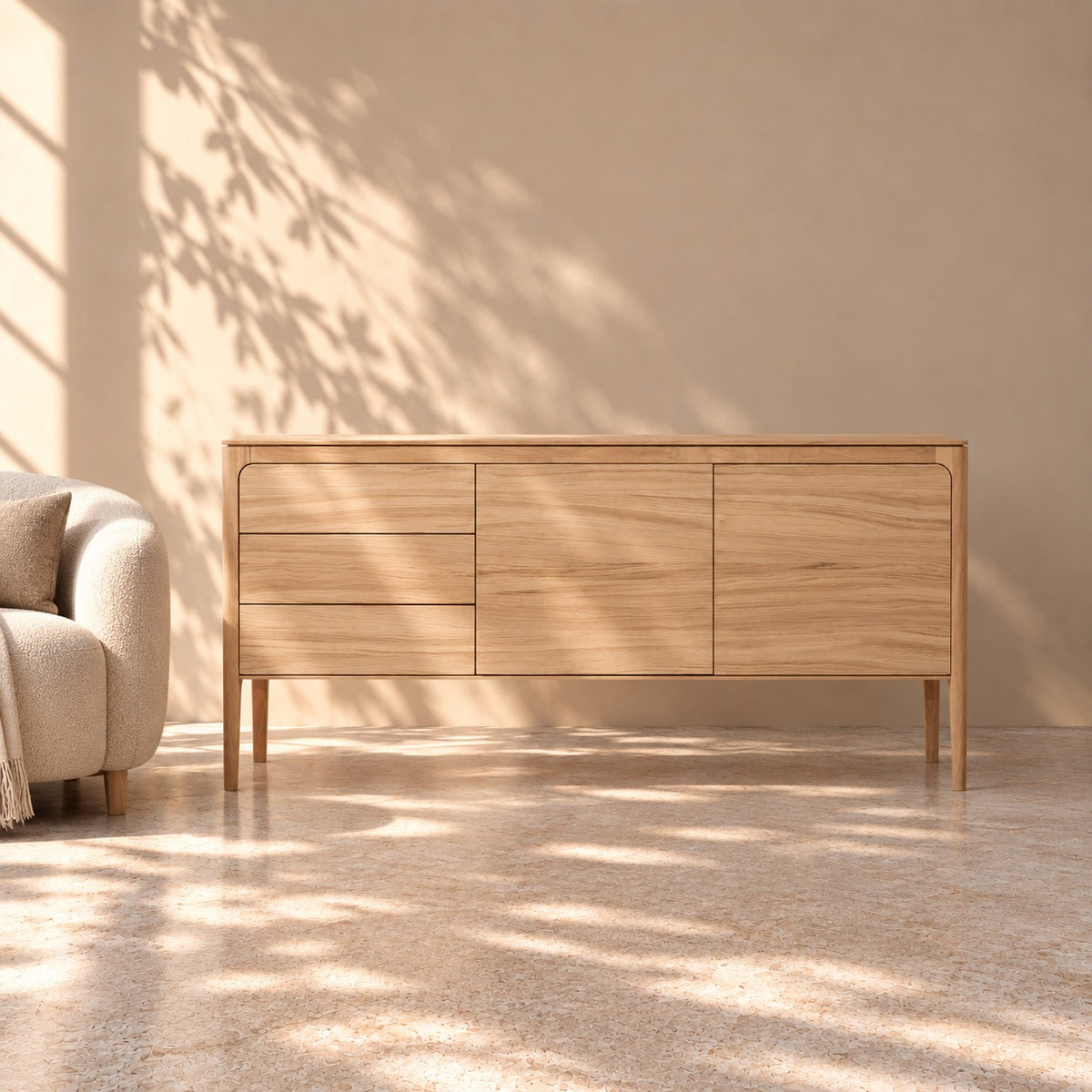Aparador de madera maciza haya CREATIV 72 | VESKOR