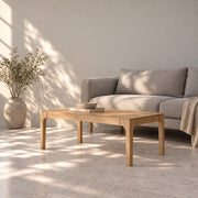 Mesa de centro madera maciza de roble CREATIV | VESKOR