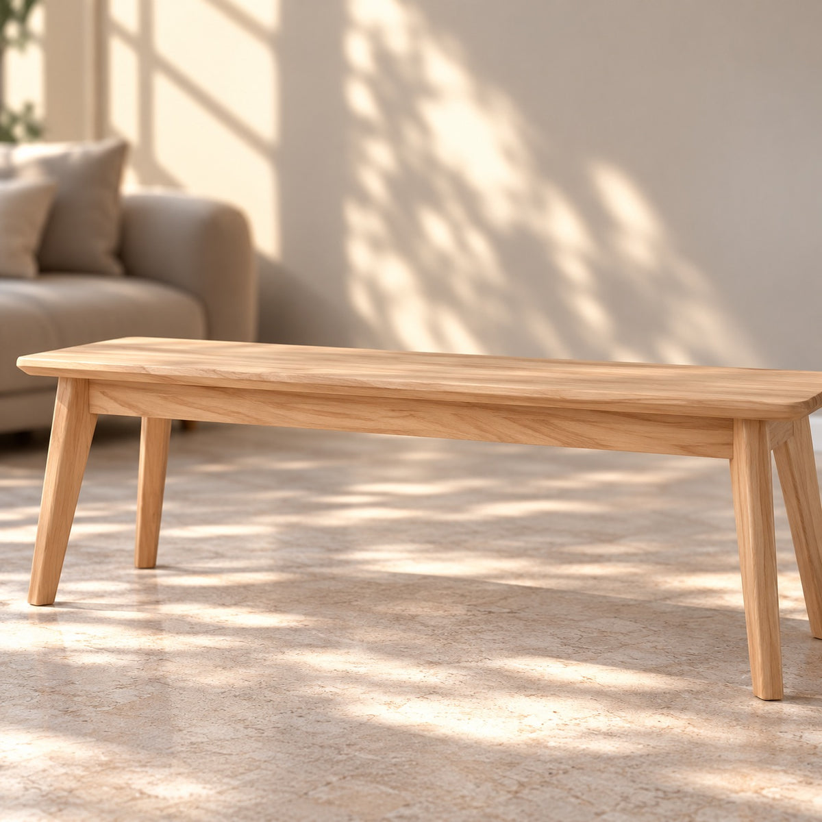 Banco de madera maciza de haya PREMIER | VESKOR