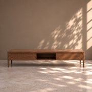 Mueble de TV de madera maciza de Nogal Creativ | VESKOR