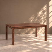 Mesa de comedor de madera maciza de Nogal fija Verdi | VESKOR