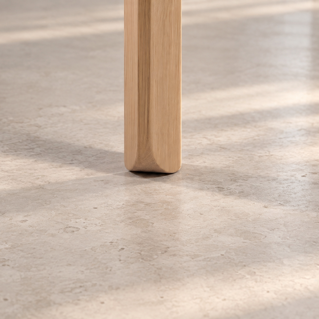Mesa de centro de madera maciza de Roble Golf | VESKOR