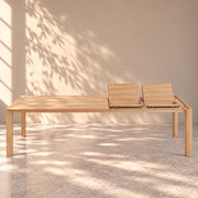 Mesa de comedor extensible madera maciza de haya DITA | VESKOR