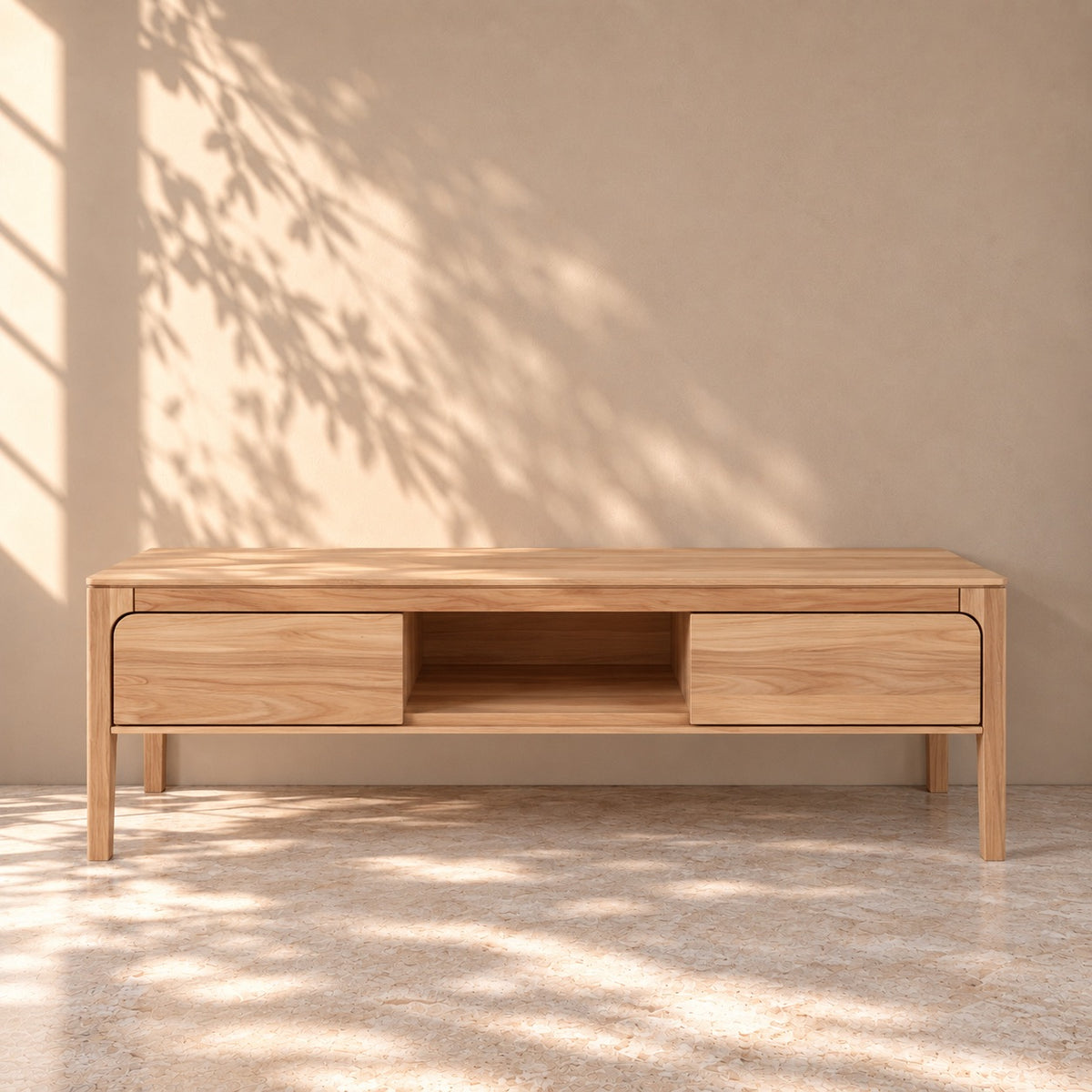 Mueble TV de madera maciza de haya CREATIV | VESKOR