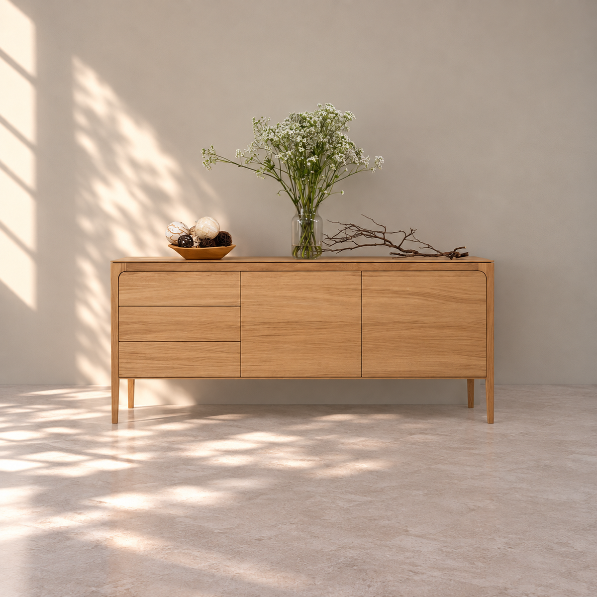 Aparador de madera maciza de Roble Creativ 72 | VESKOR