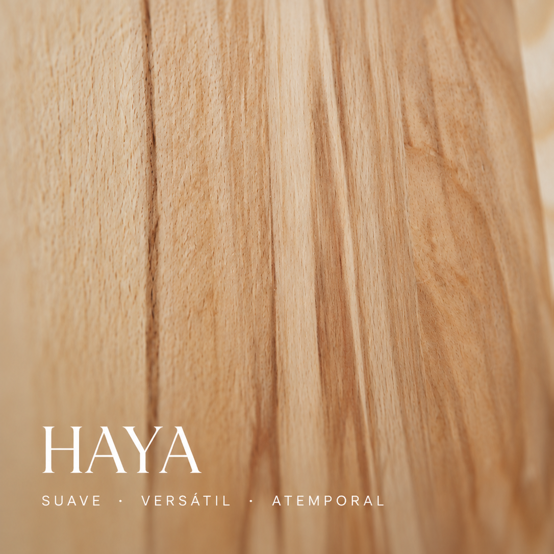 Mesa de comedor de madera maciza de haya extensible Creativ | VESKOR