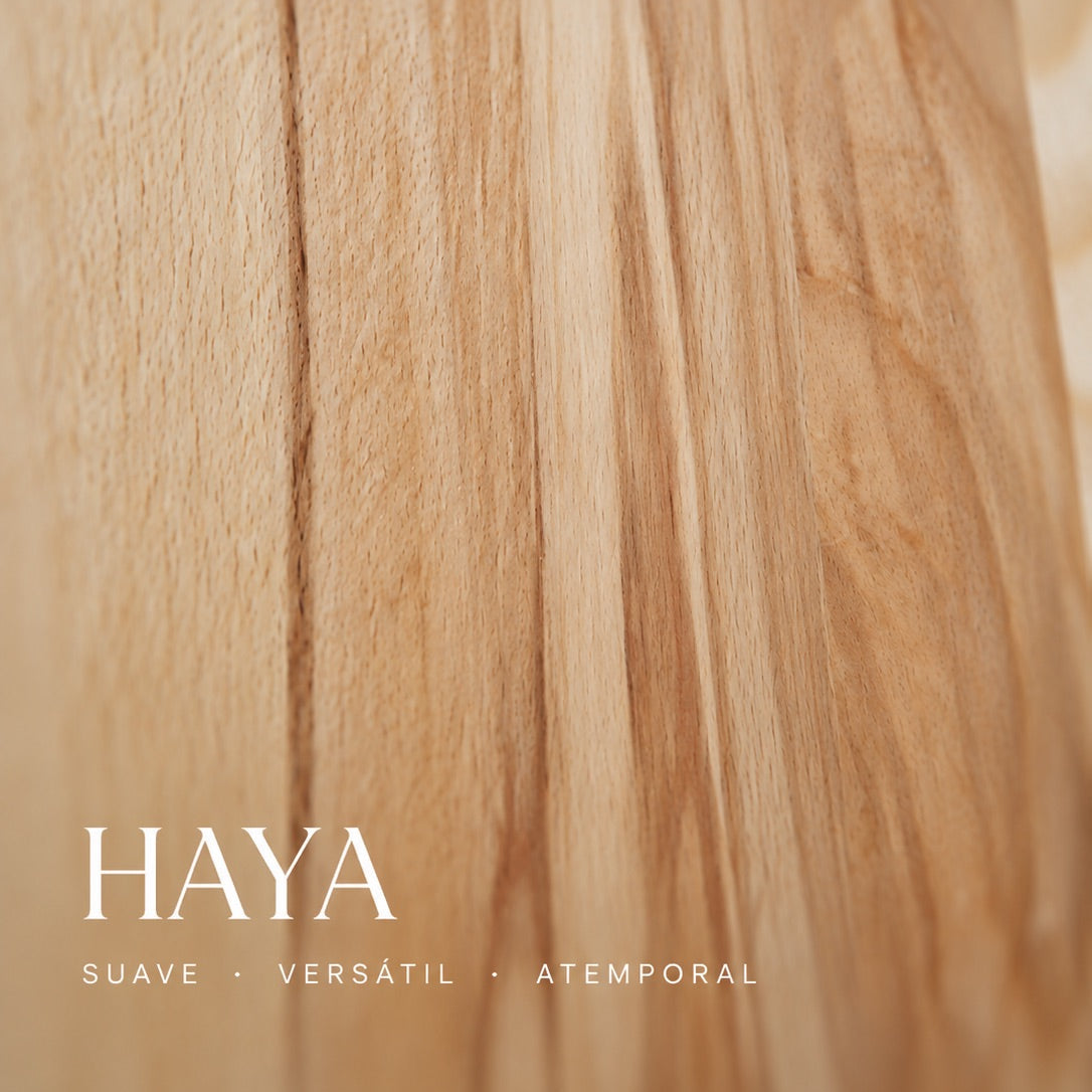 Mesa de comedor extensible madera maciza de haya DITA | VESKOR
