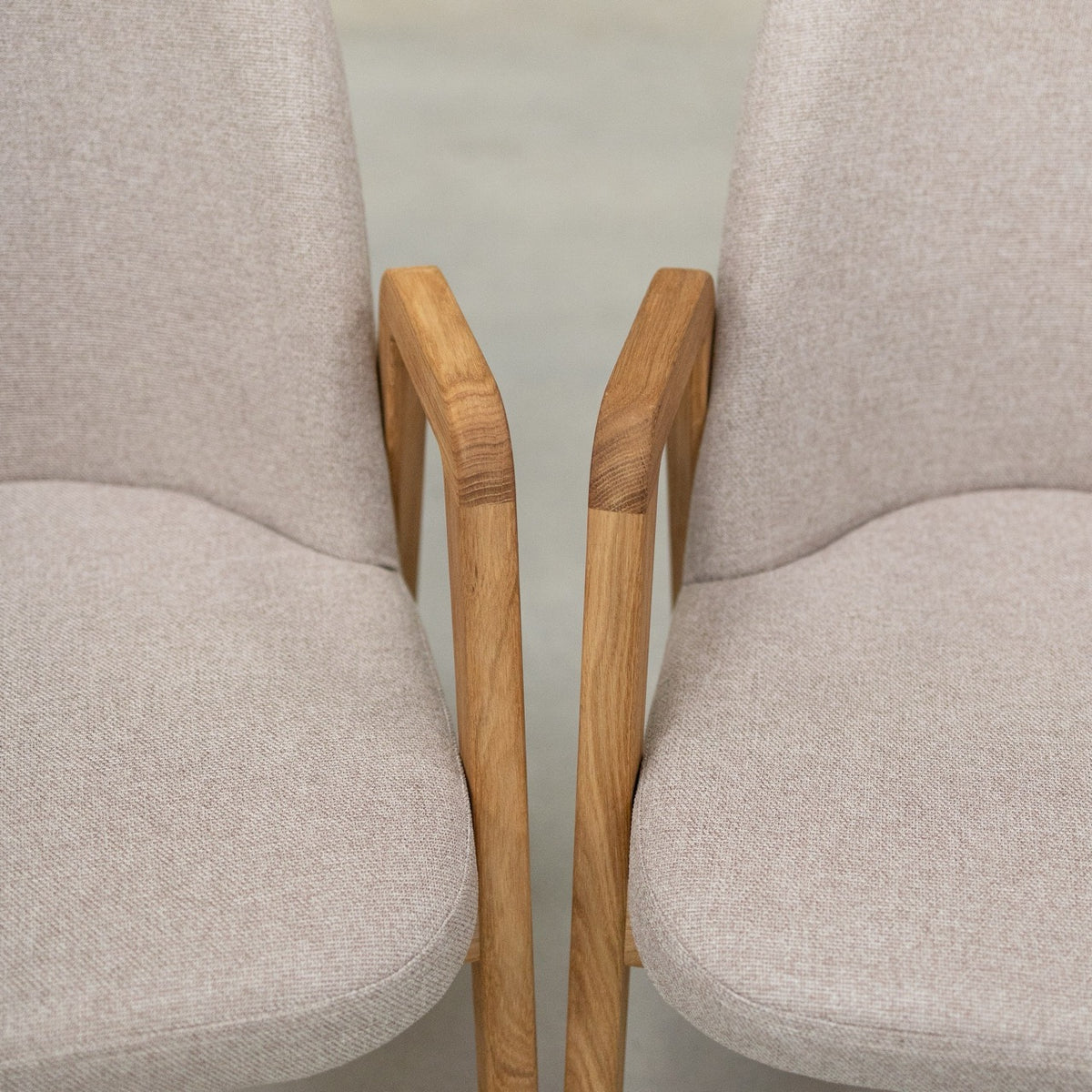 Set of 2 or 4 solid oak wood chairs Chill | VESKOR