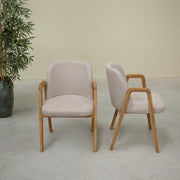 Set of 2 or 4 solid oak wood chairs Chill | VESKOR