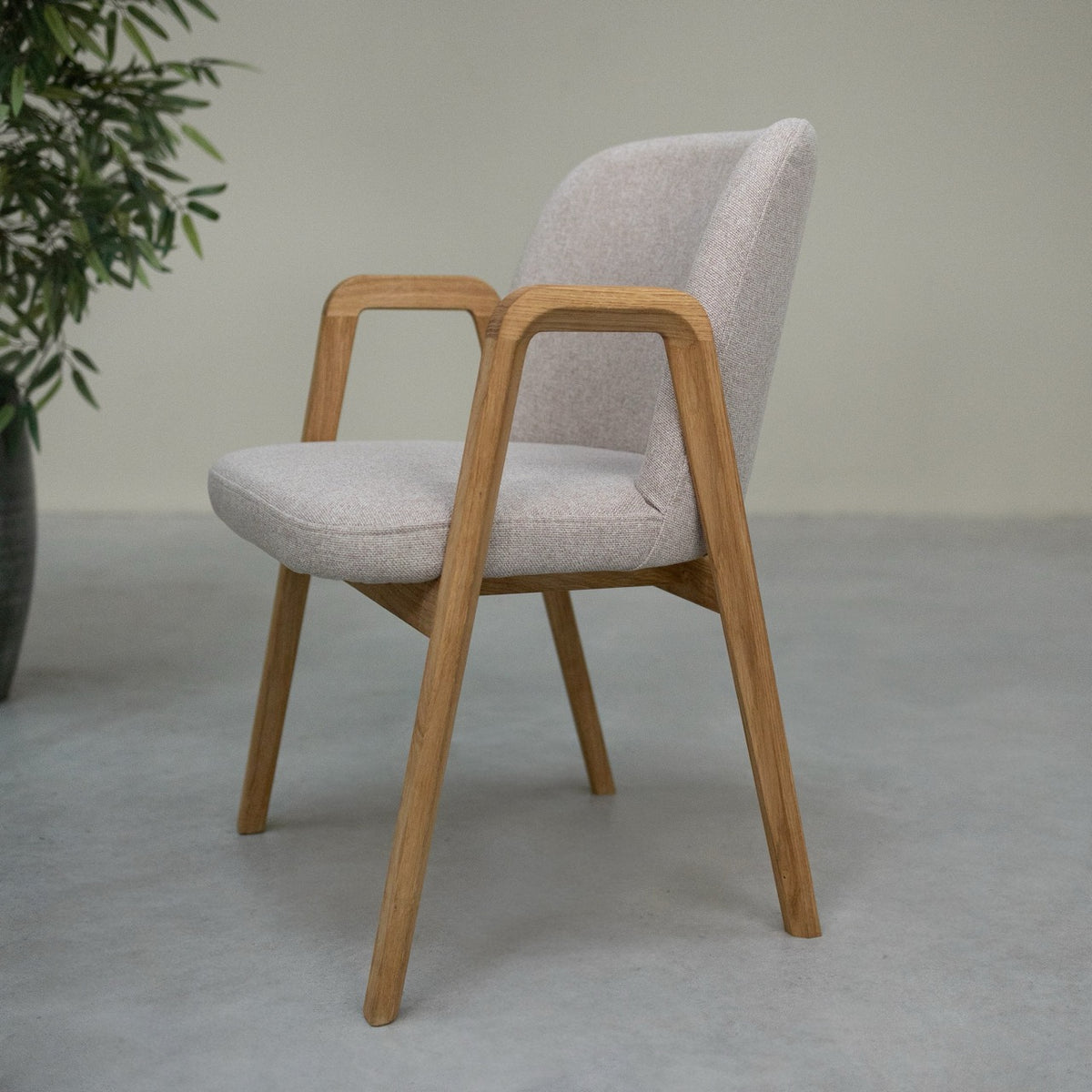Set of 2 or 4 solid oak wood chairs Chill | VESKOR