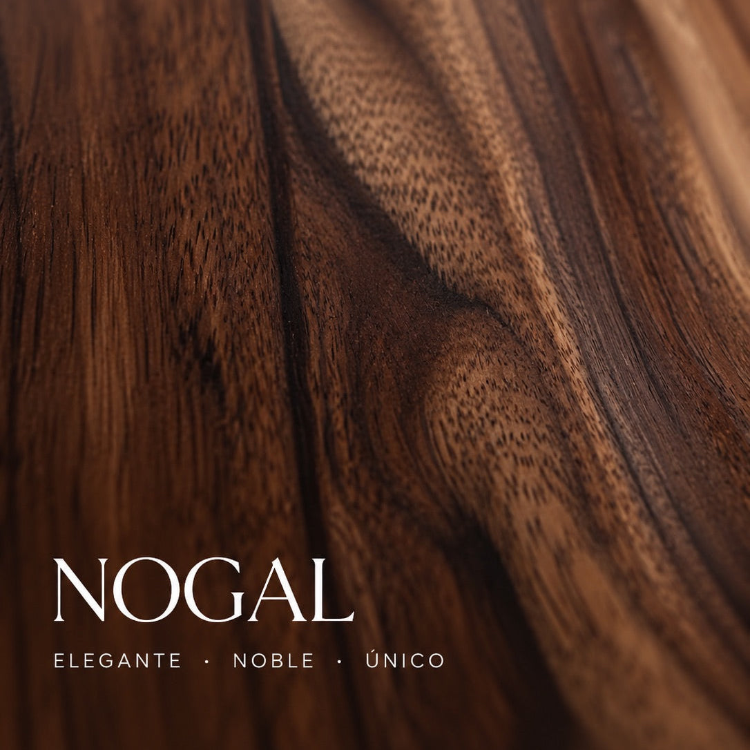 Mesa de comedor de madera maciza de Nogal extensible Verdi | VESKOR