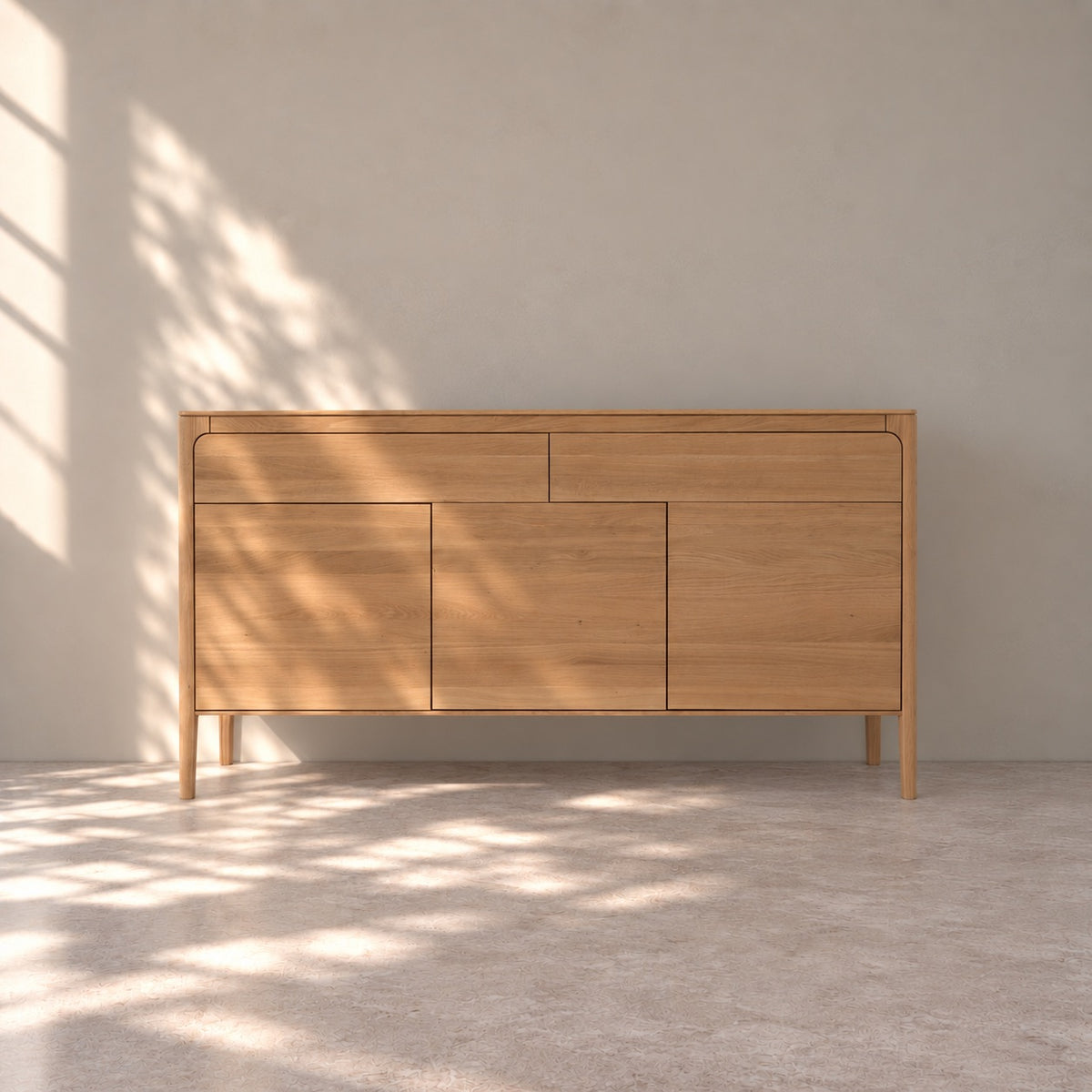 Aparador de madera maciza de Roble Creativ 90 | VESKOR