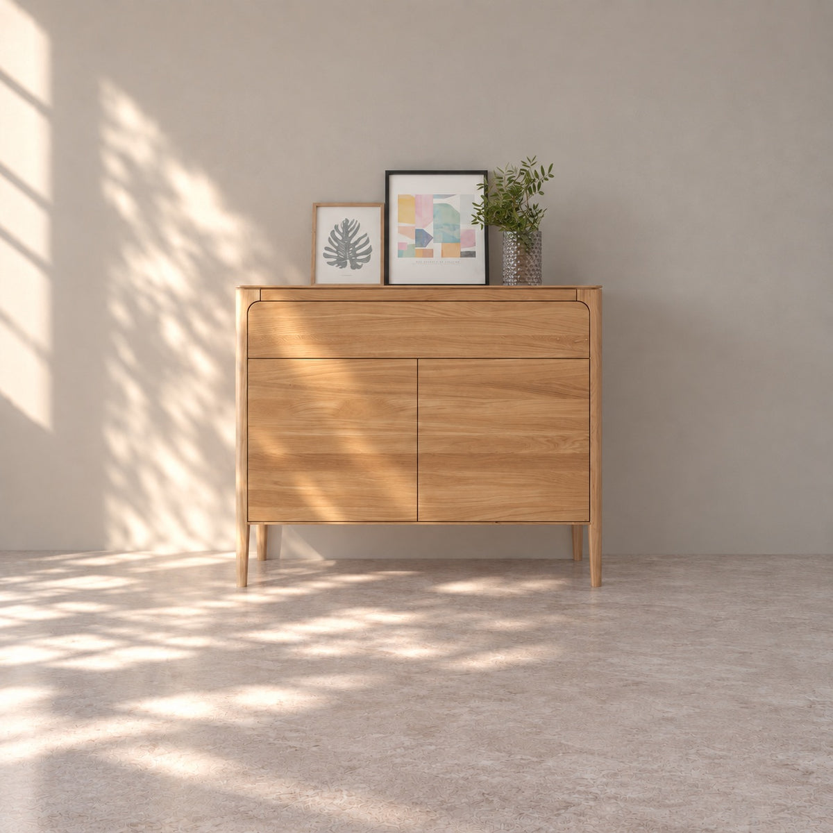 Aparador de madera maciza de Roble Creativ 90 | VESKOR
