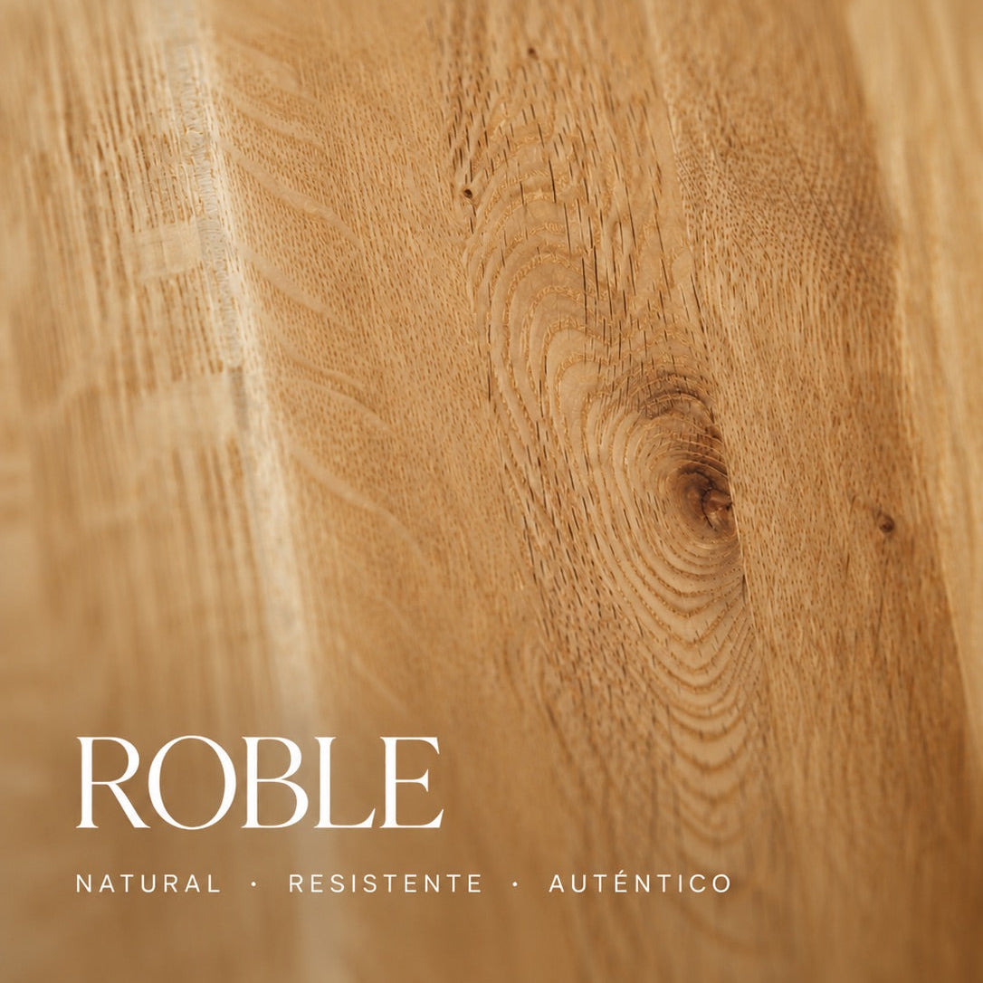 Mesa de comedor fija madera maciza de roble CREATIV | VESKOR