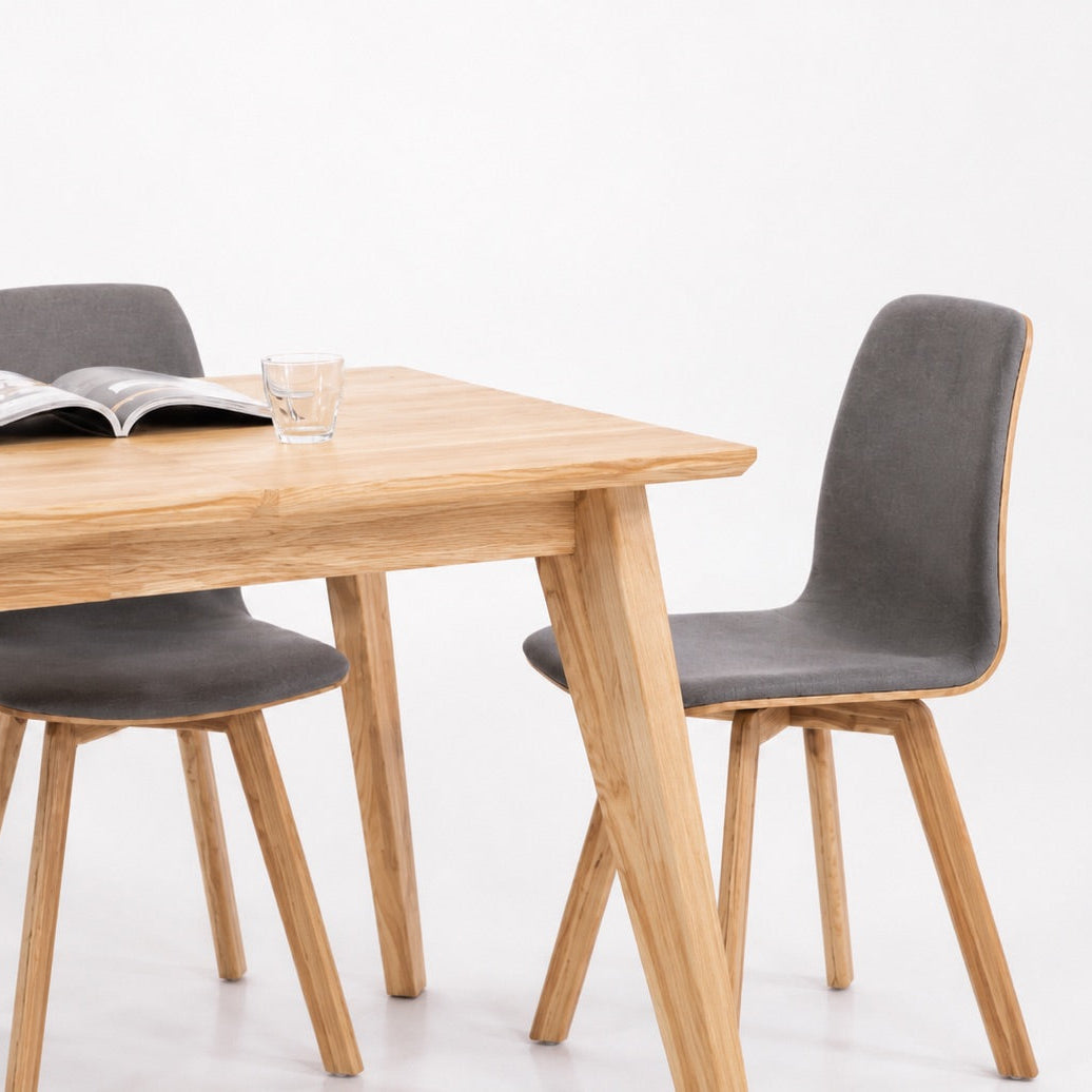 Mesa de comedor extensible madera maciza de haya KAMBIO 1 | VESKOR