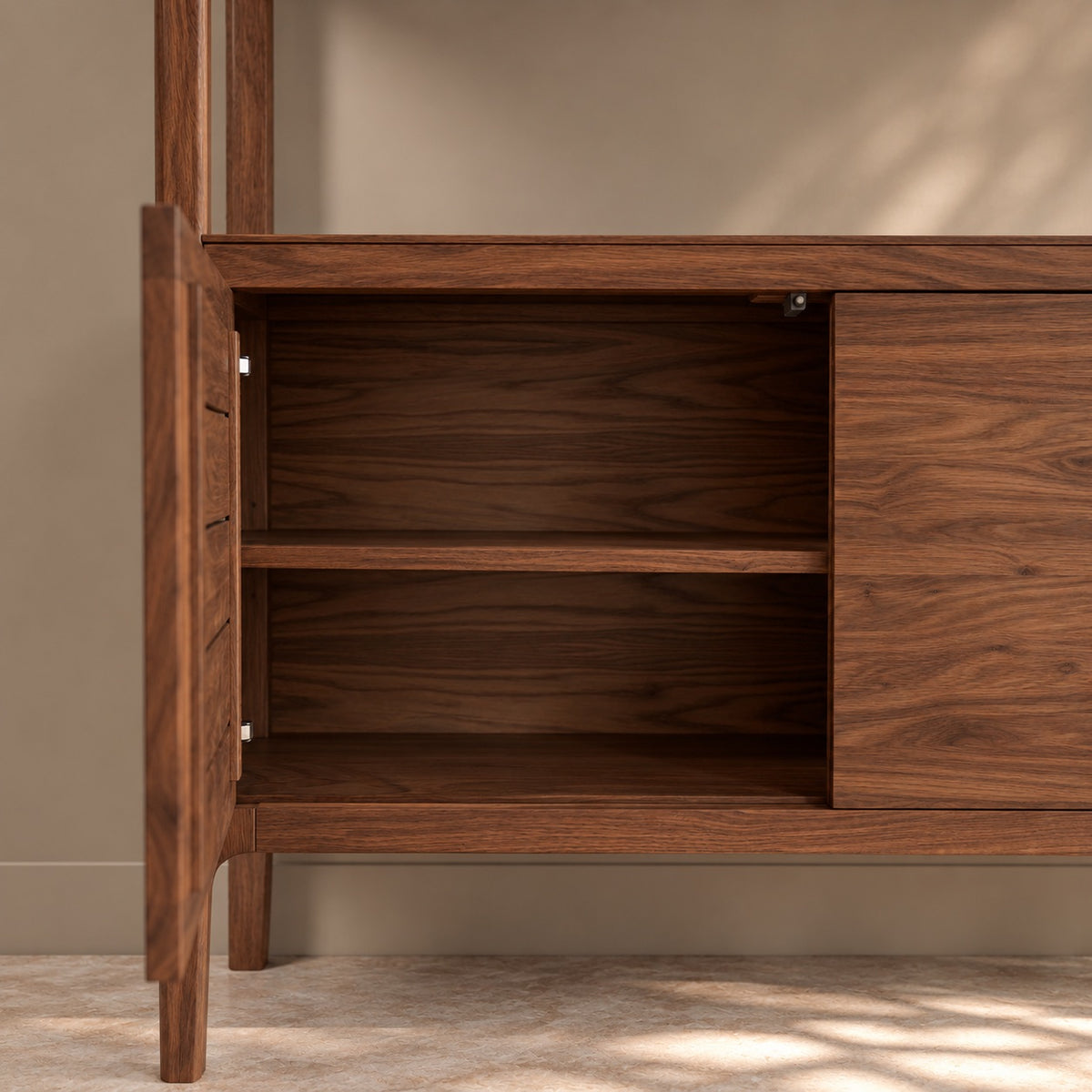 Librería de madera maciza de Nogal Creativ | VESKOR