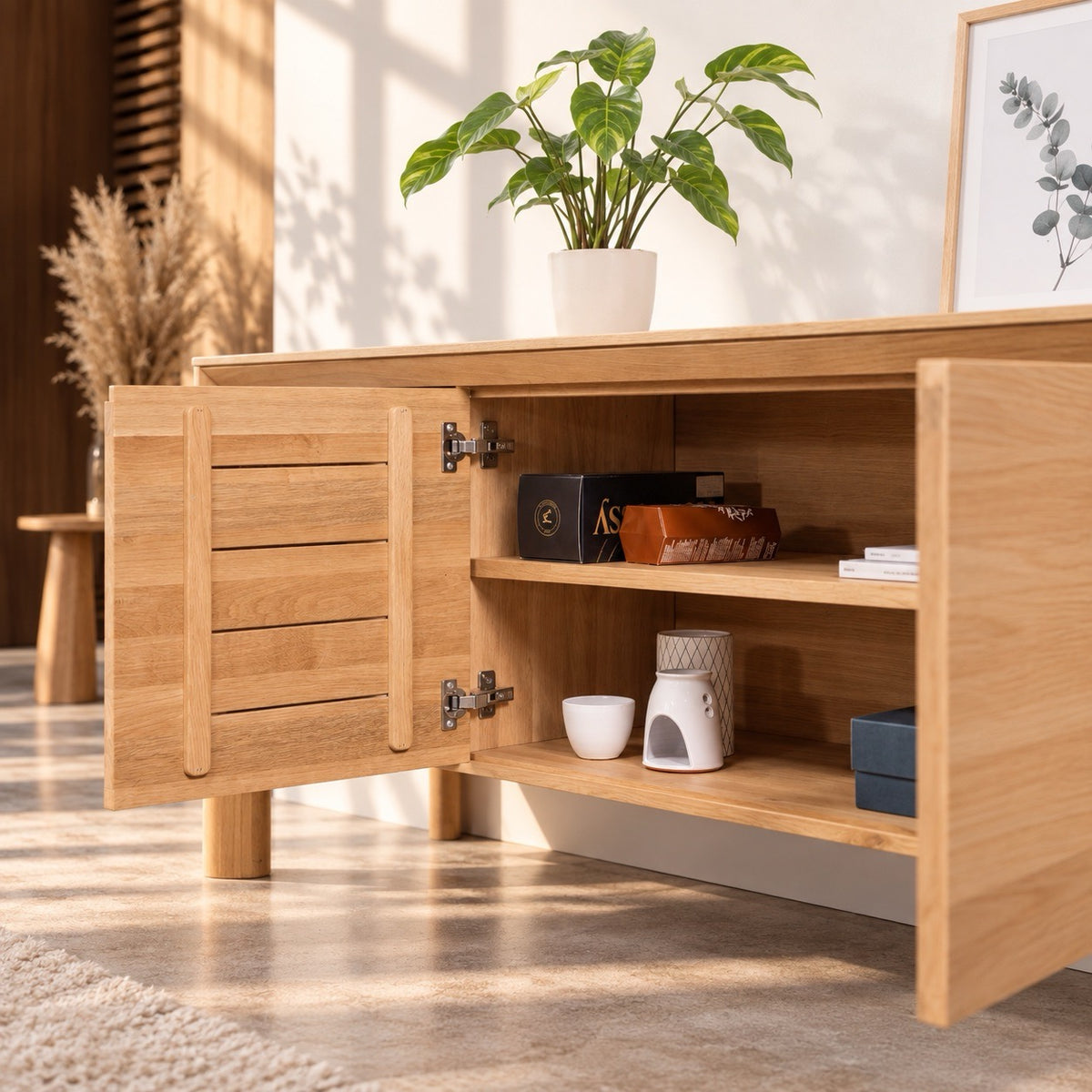 Aparador de madera maciza de Roble Dita 72 | VESKOR