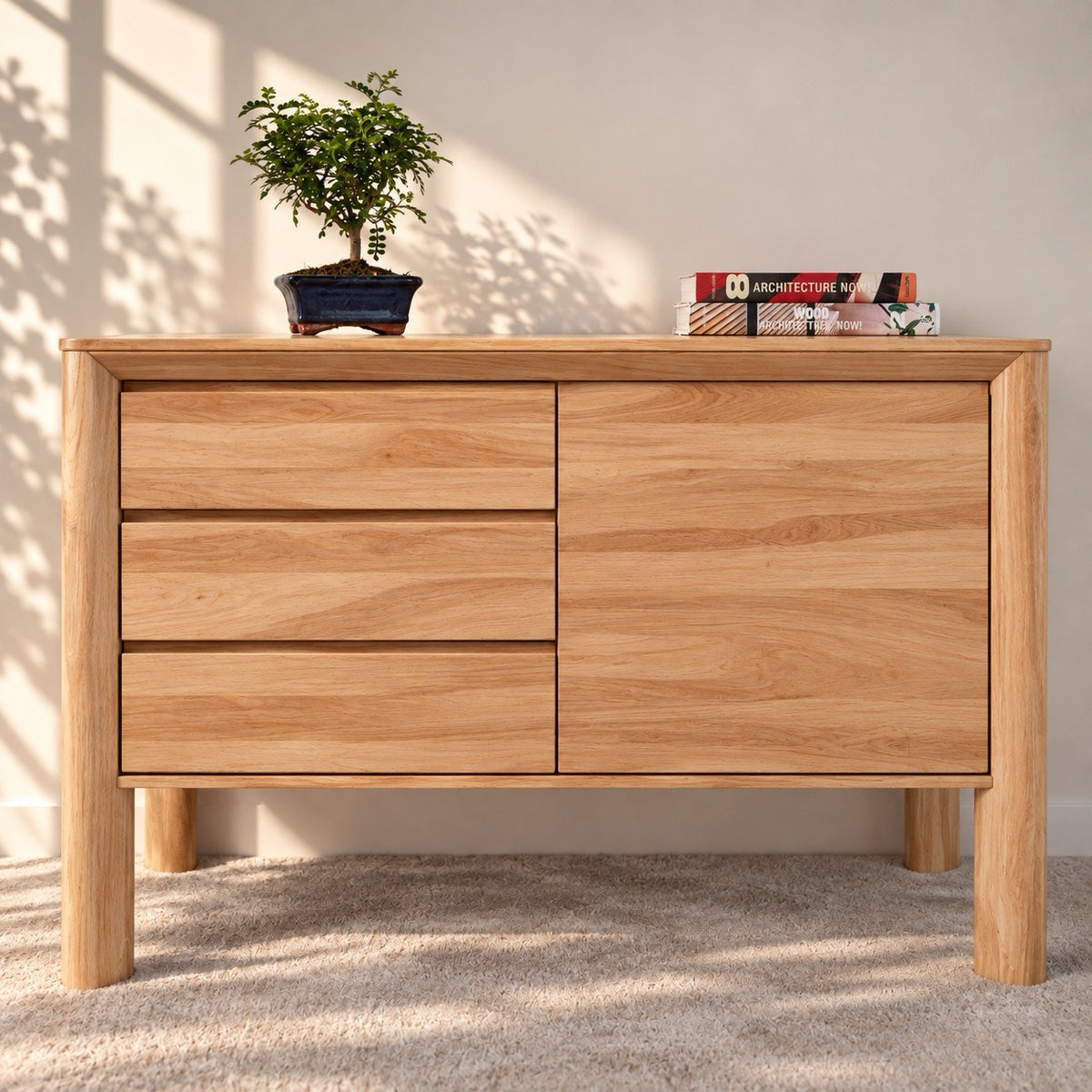 Aparador de madera maciza haya DITA 72 | VESKOR