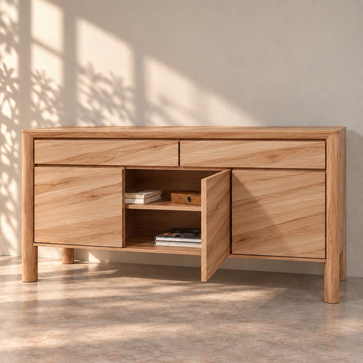 Aparador de madera maciza de haya DITA 90 | VESKOR