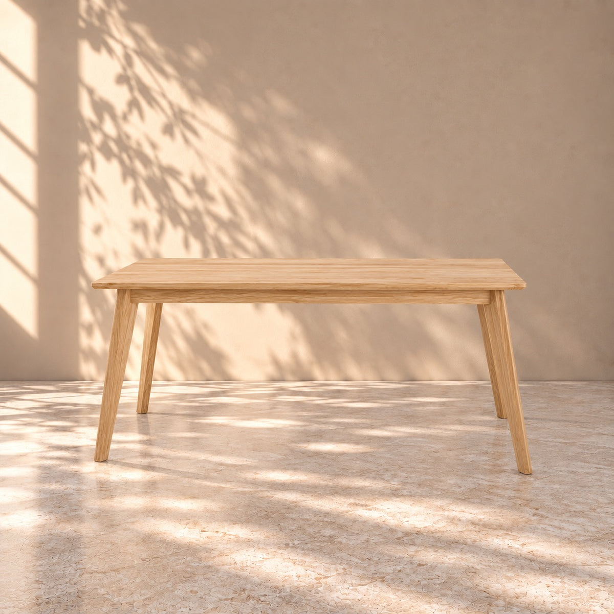 Mesa de comedor extensible madera maciza de haya KAMBIO 1 | VESKOR
