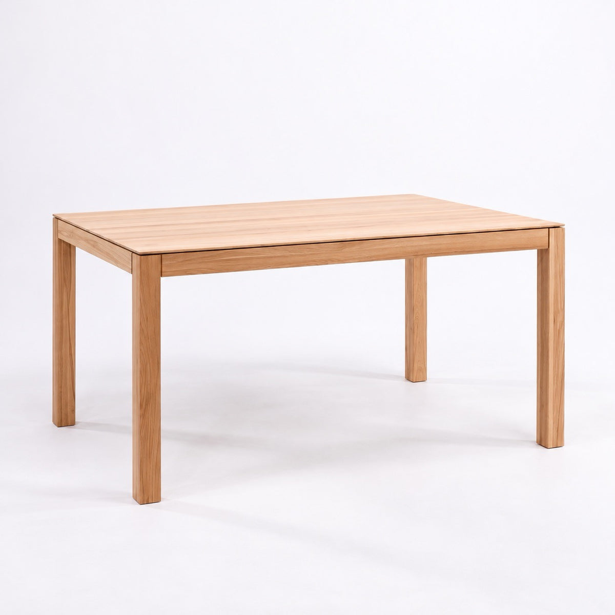 Mesa de comedor de madera maciza de haya fija Verdi | VESKOR