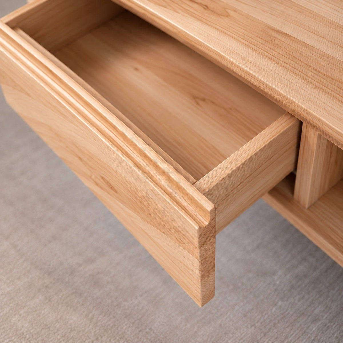 Mueble TV de madera maciza de haya DITA | VESKOR