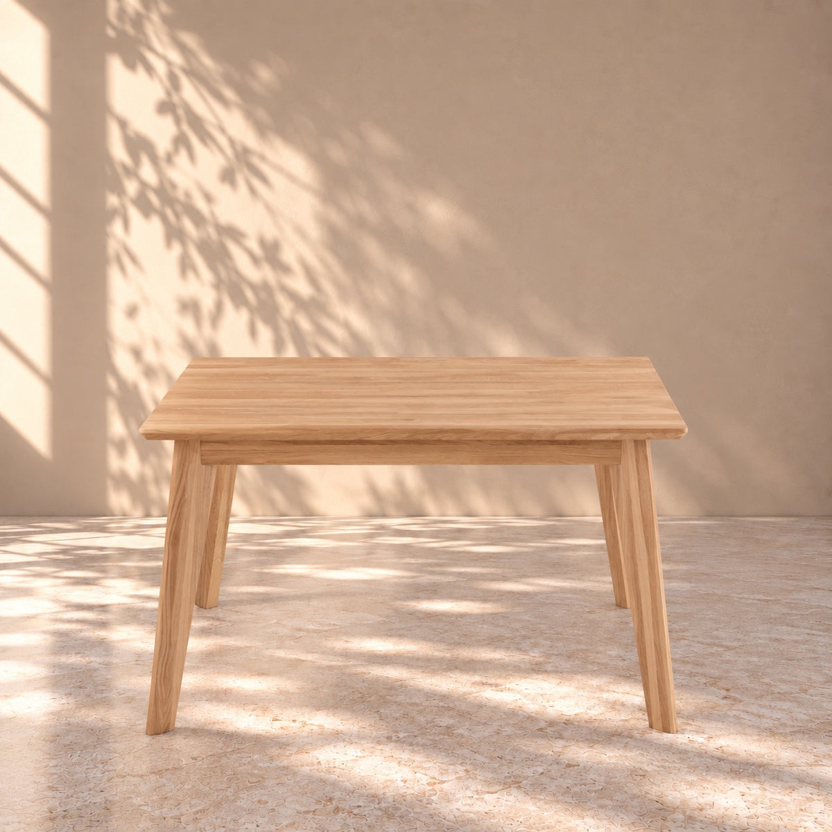 Mesa de comedor fija madera maciza de haya PREMIER | VESKOR