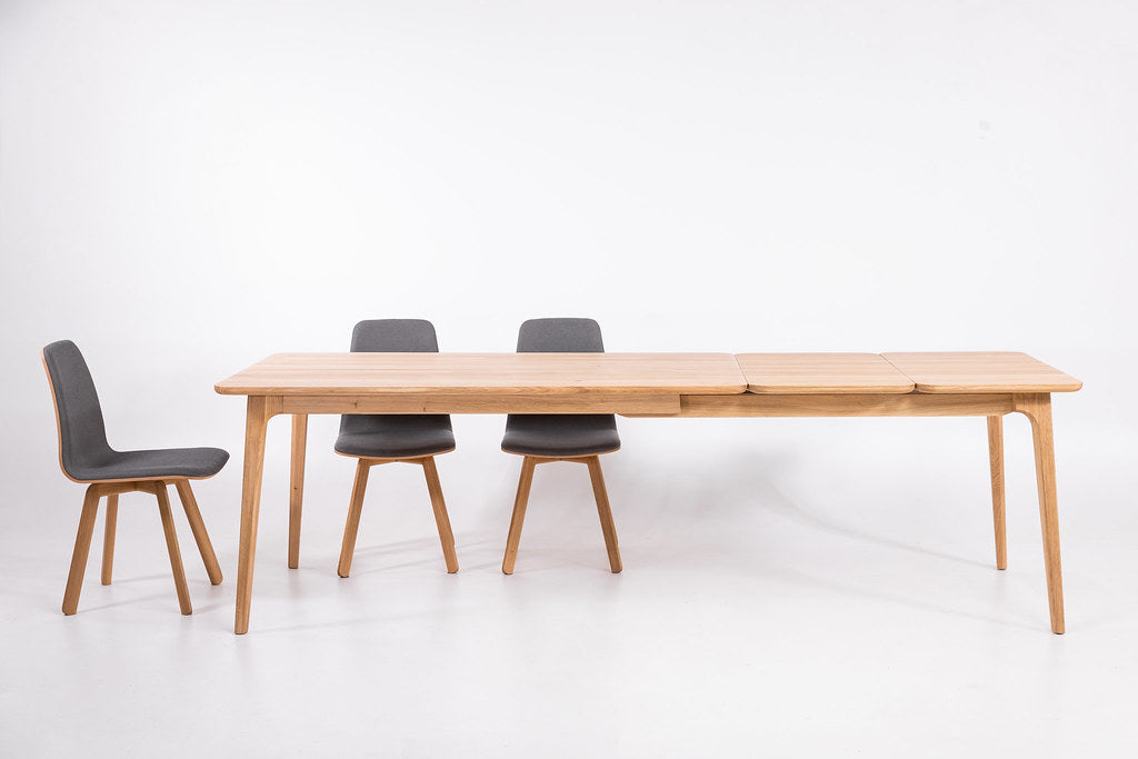 Mesa de comedor fija madera maciza de haya TOKIO | VESKOR